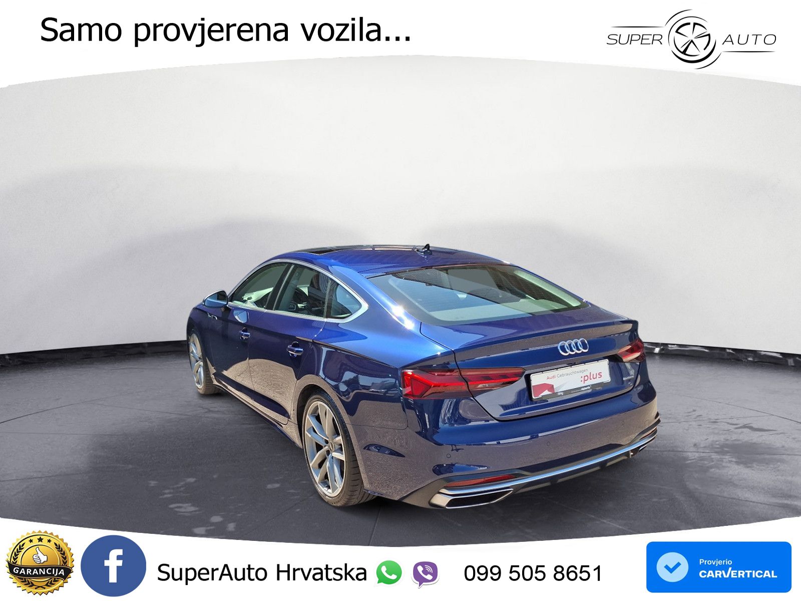 Audi A5 Sportback 40 TDI (204 KS) quattro S tronic advanced MATRIX+GR SJED+KAM