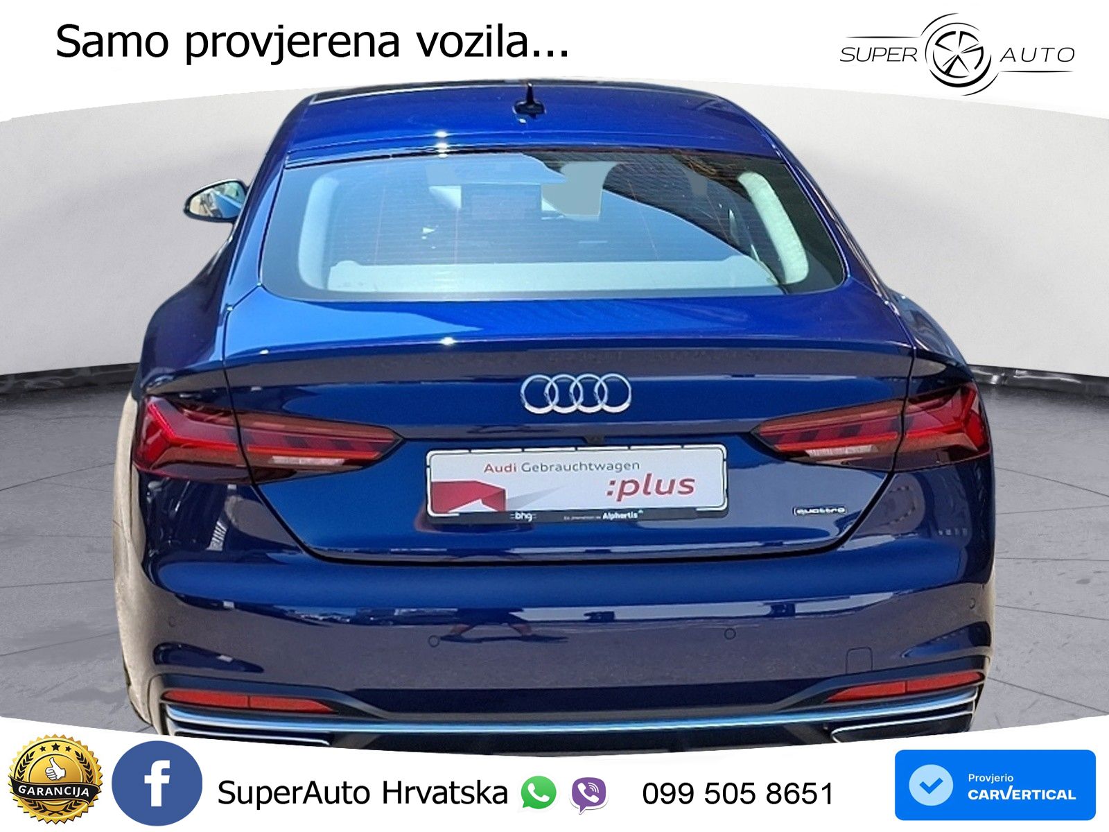 Audi A5 Sportback 40 TDI (204 KS) quattro S tronic advanced MATRIX+GR SJED+KAM