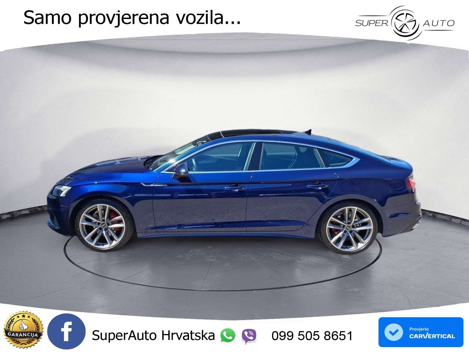 Audi A5 Sportback 40 TDI (204 KS) quattro S tronic advanced MATRIX+GR SJED+KAM