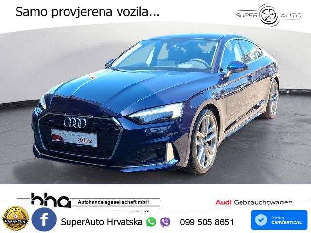 Audi A5 Sportback 40 TDI (204 KS) quattro S tronic advanced MATRIX+GR SJED+KAM