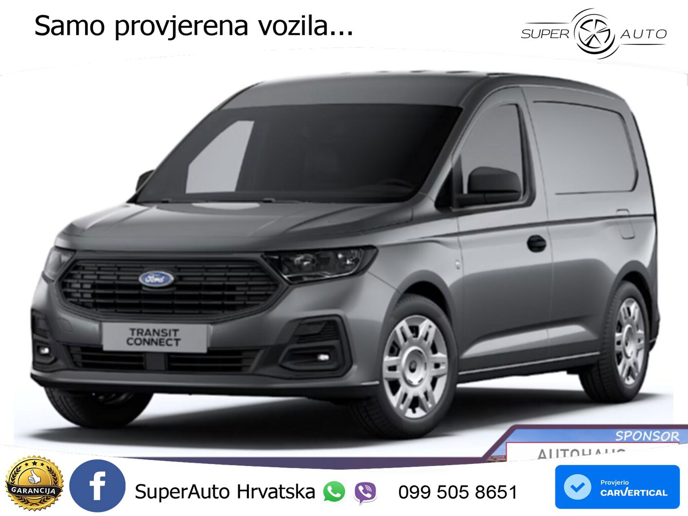 Ford Transit Connect L2 Aut Trend SHZ UVP-26%* 122 KS