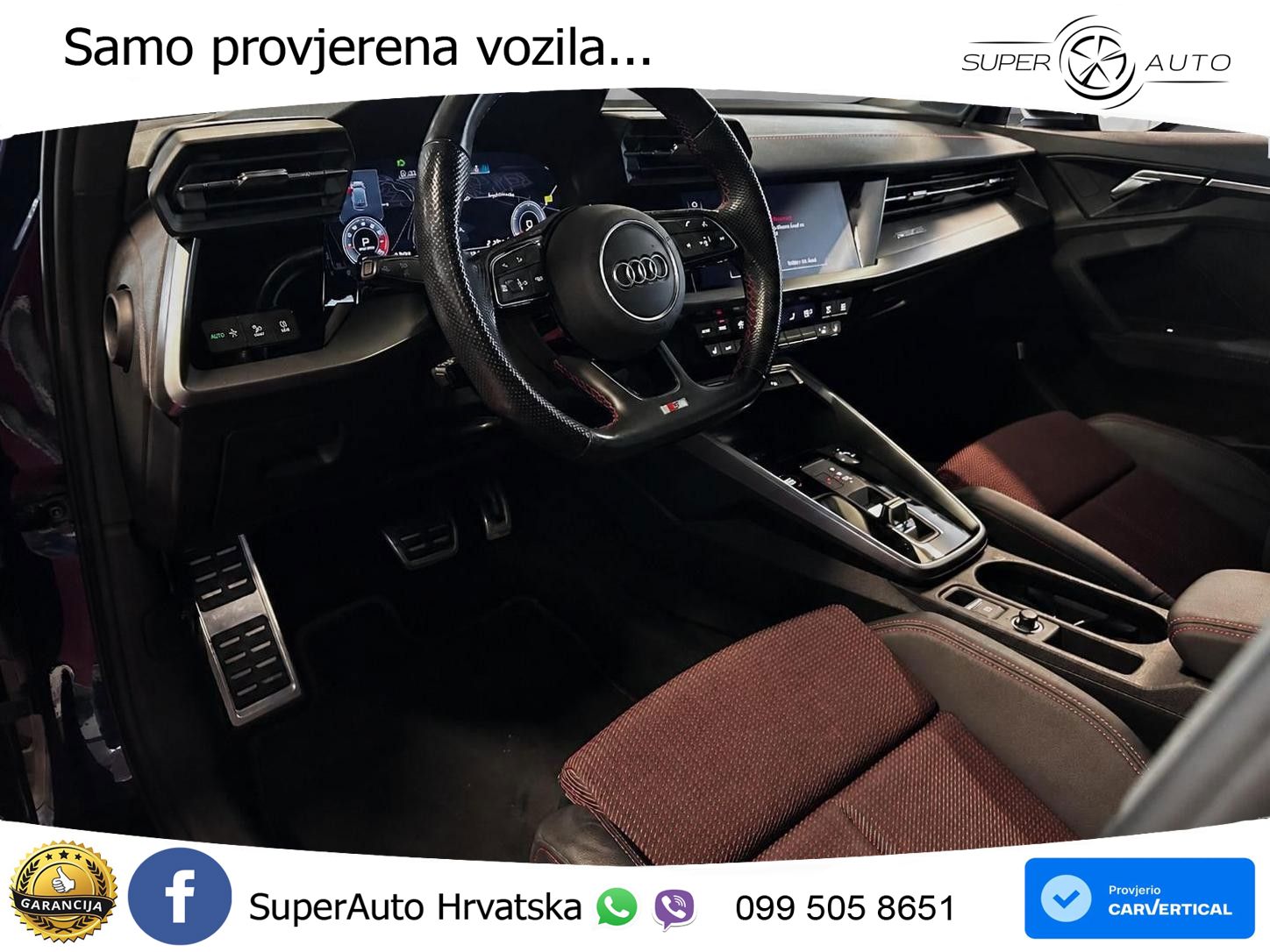 Audi S3 2.0 TFSI (310 KS) quattro S tronic
