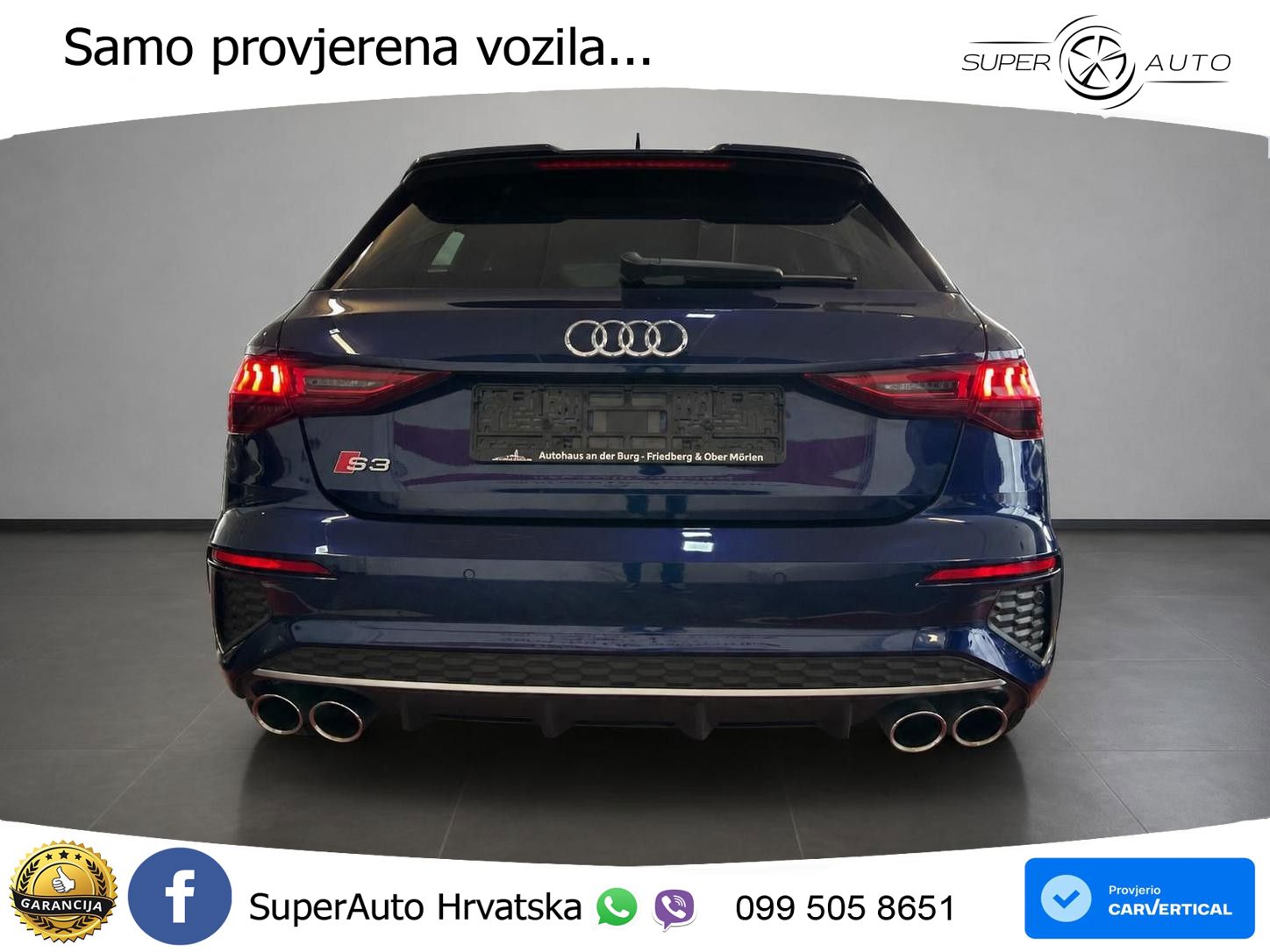 Audi S3 2.0 TFSI (310 KS) quattro S tronic