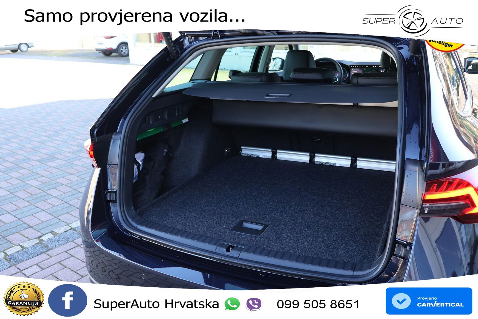 Škoda Octavia Combi 1.5 TSI (150 KS) DSG LED+GR SJED+ACC