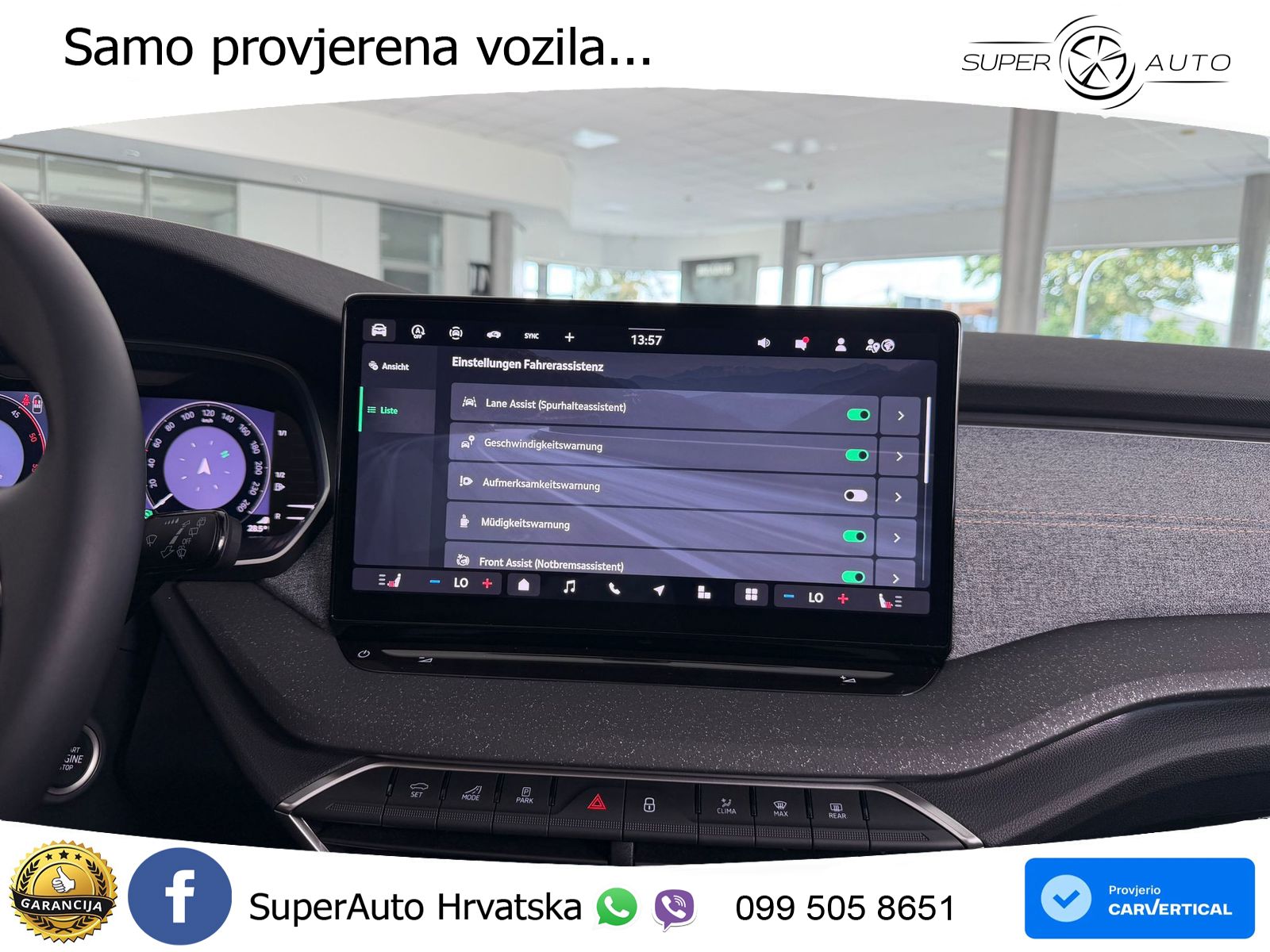 Škoda Octavia Combi 2.0 TDI (150 KS) DSG LED+GR SJED+ACC
