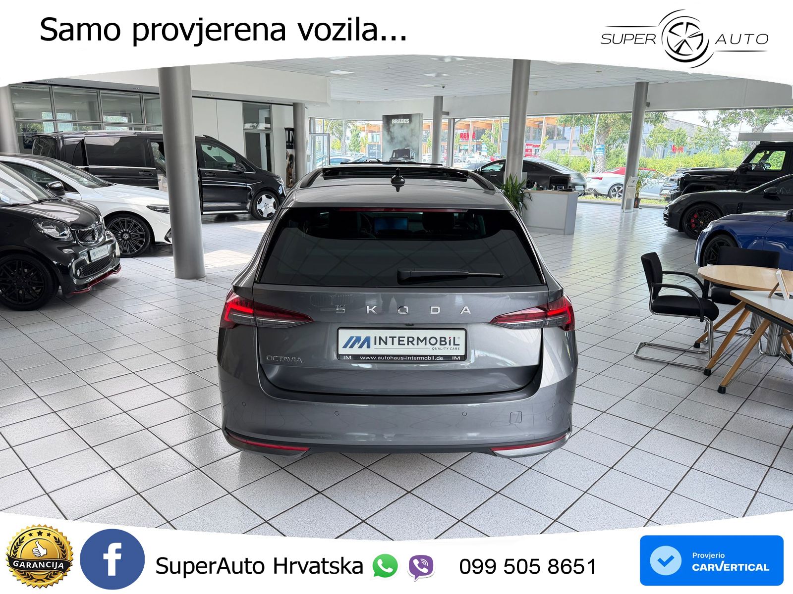 Škoda Octavia Combi 2.0 TDI (150 KS) DSG LED+GR SJED+ACC