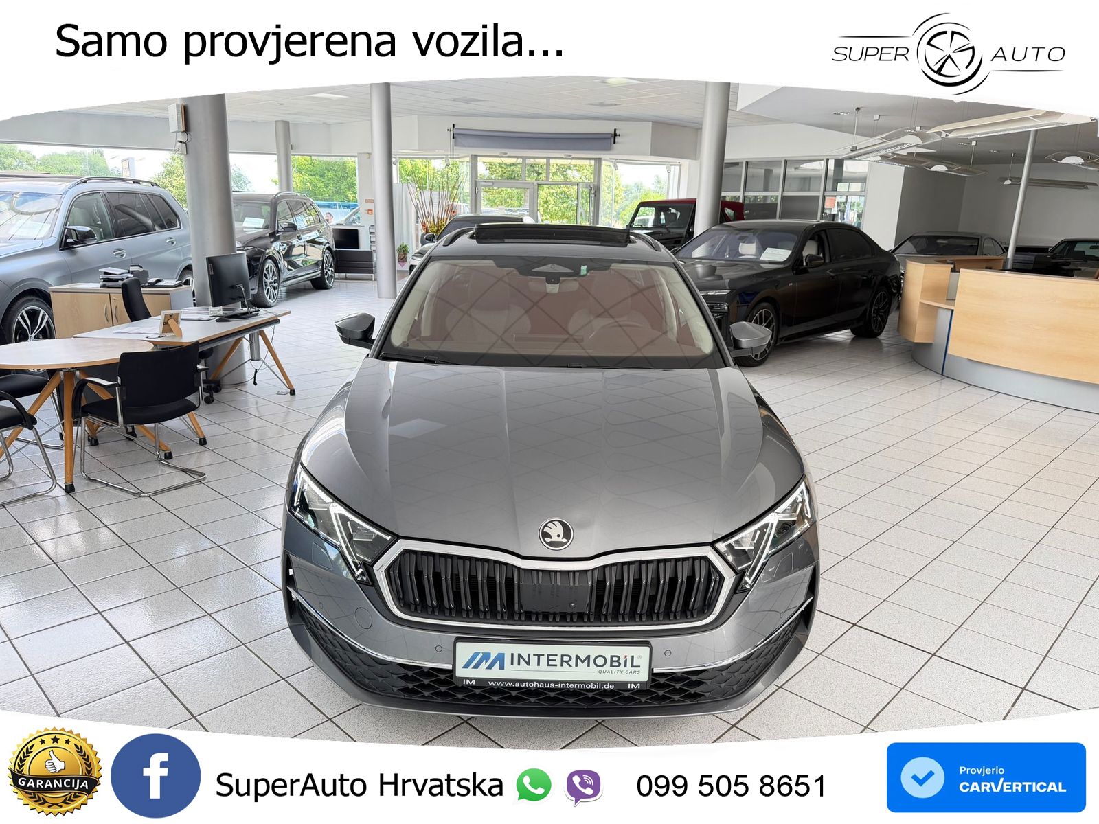 Škoda Octavia Combi 2.0 TDI (150 KS) DSG LED+GR SJED+ACC