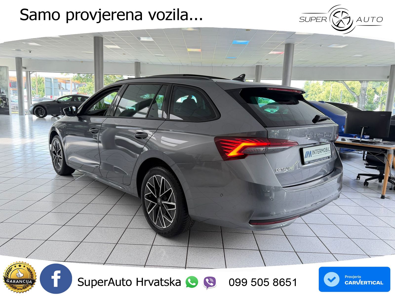 Škoda Octavia Combi 2.0 TDI (150 KS) DSG LED+GR SJED+ACC