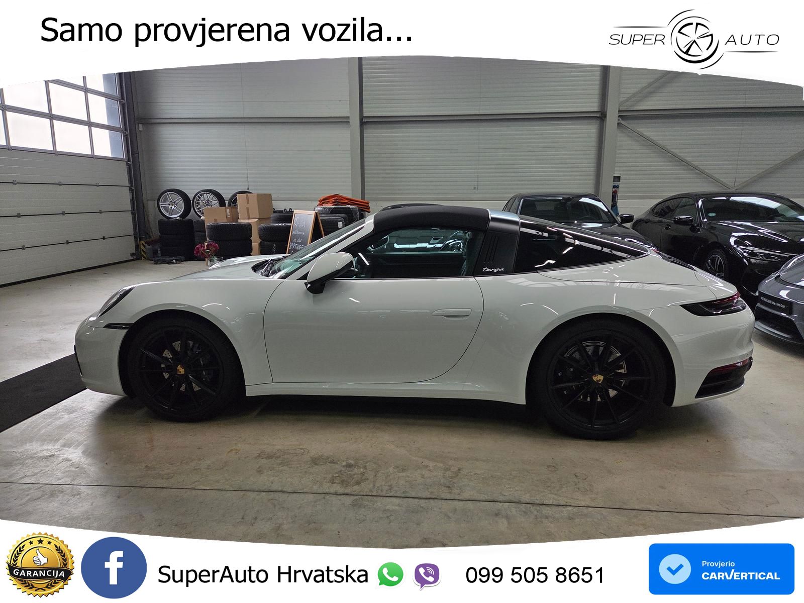 Porsche 911 Targa 4 3.0 (385 KS) PDK LED+GR SJED+ACC