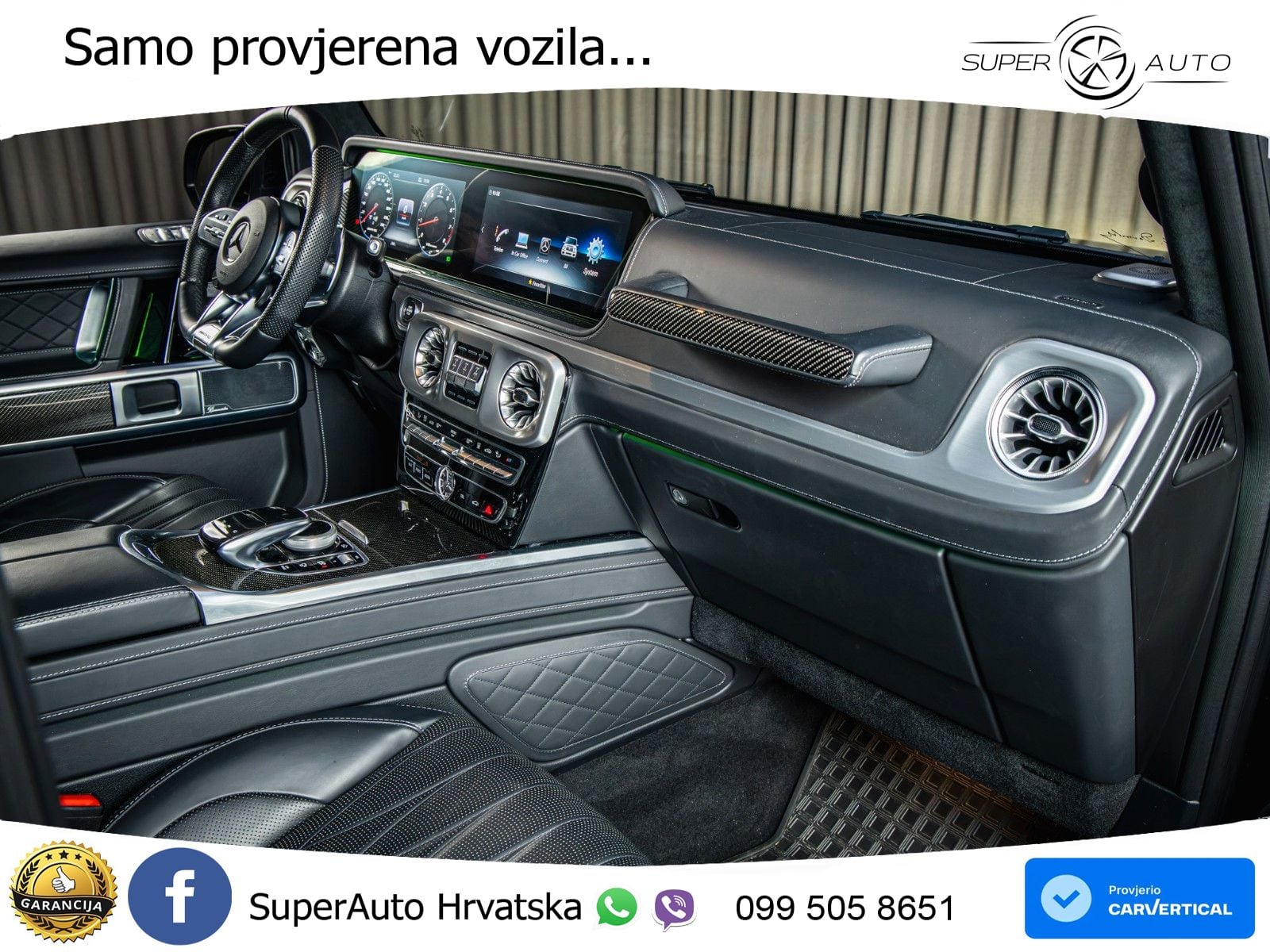 Mercedes AMG G 63 Long V8 (585 KS) 4MATIC 9G-TRONIC AMG SPEEDSHIFT PLUS Manufaktur LED+GR SJED+ACC