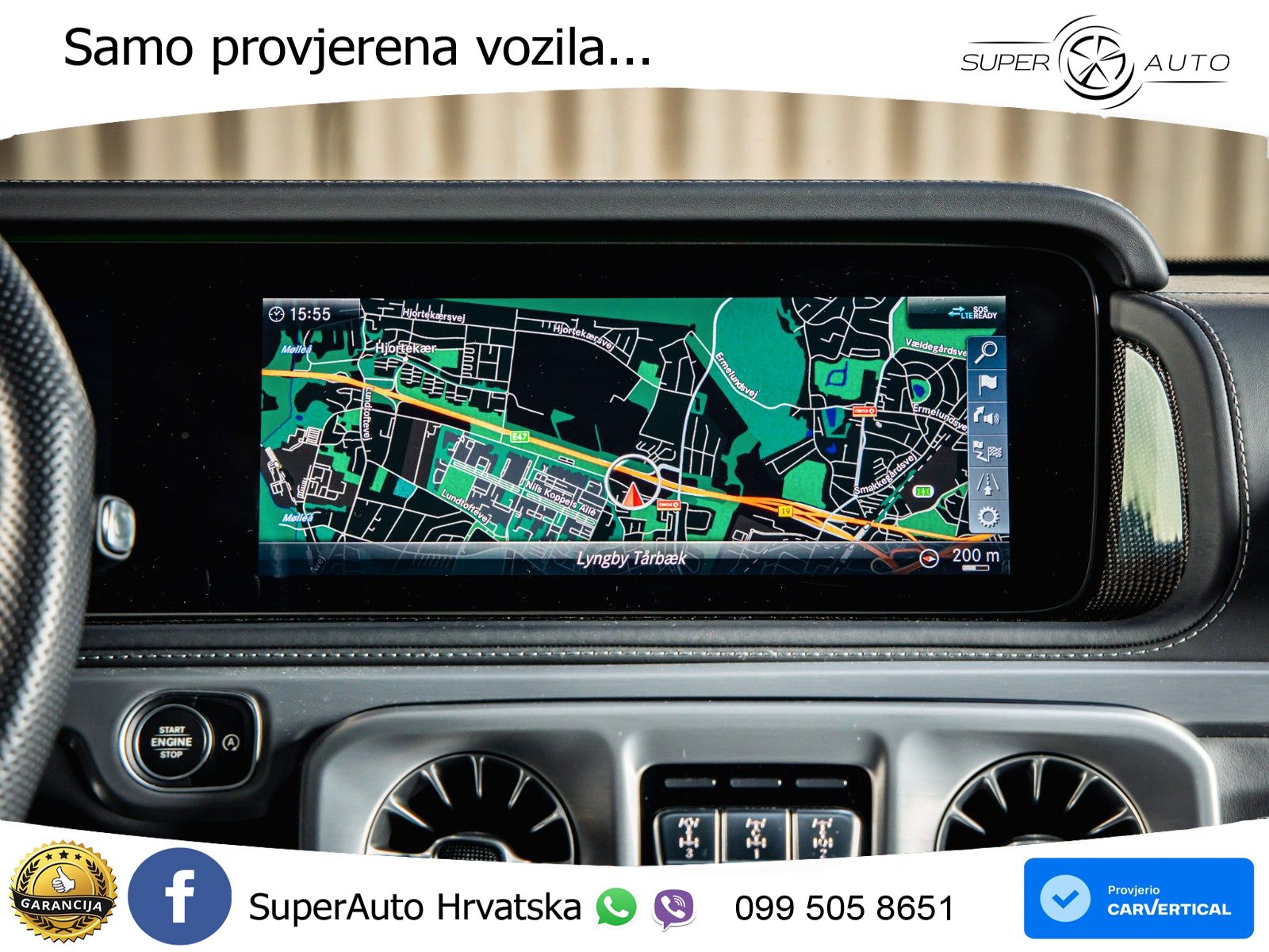 Mercedes AMG G 63 Long V8 (585 KS) 4MATIC 9G-TRONIC AMG SPEEDSHIFT PLUS Manufaktur LED+GR SJED+ACC