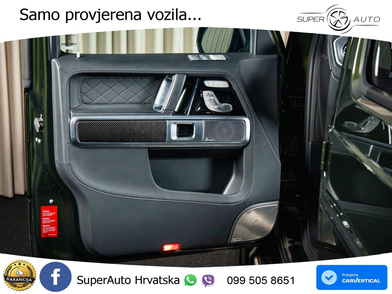 Mercedes AMG G 63 Long V8 (585 KS) 4MATIC 9G-TRONIC AMG SPEEDSHIFT PLUS Manufaktur LED+GR SJED+ACC
