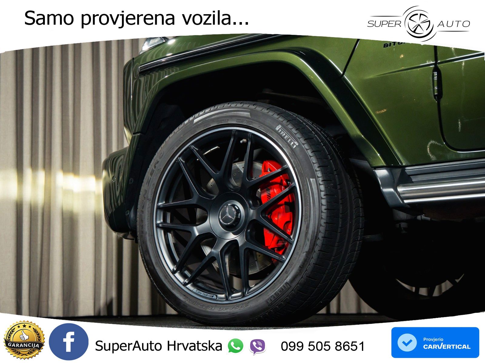 Mercedes AMG G 63 Long V8 (585 KS) 4MATIC 9G-TRONIC AMG SPEEDSHIFT PLUS Manufaktur LED+GR SJED+ACC