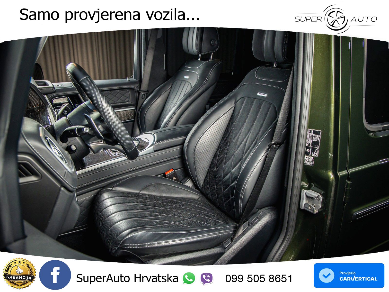 Mercedes AMG G 63 Long V8 (585 KS) 4MATIC 9G-TRONIC AMG SPEEDSHIFT PLUS Manufaktur LED+GR SJED+ACC