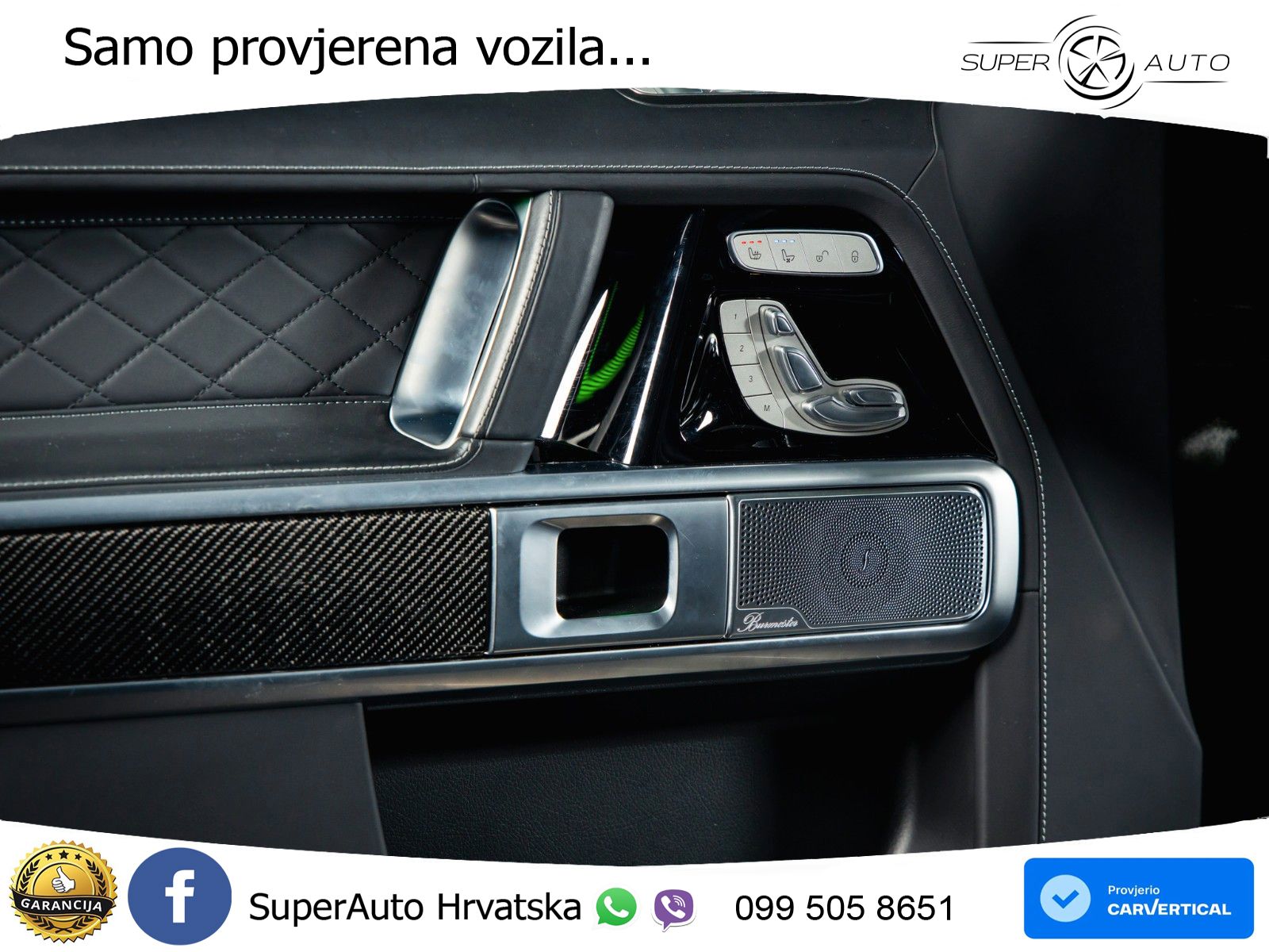 Mercedes AMG G 63 Long V8 (585 KS) 4MATIC 9G-TRONIC AMG SPEEDSHIFT PLUS Manufaktur LED+GR SJED+ACC