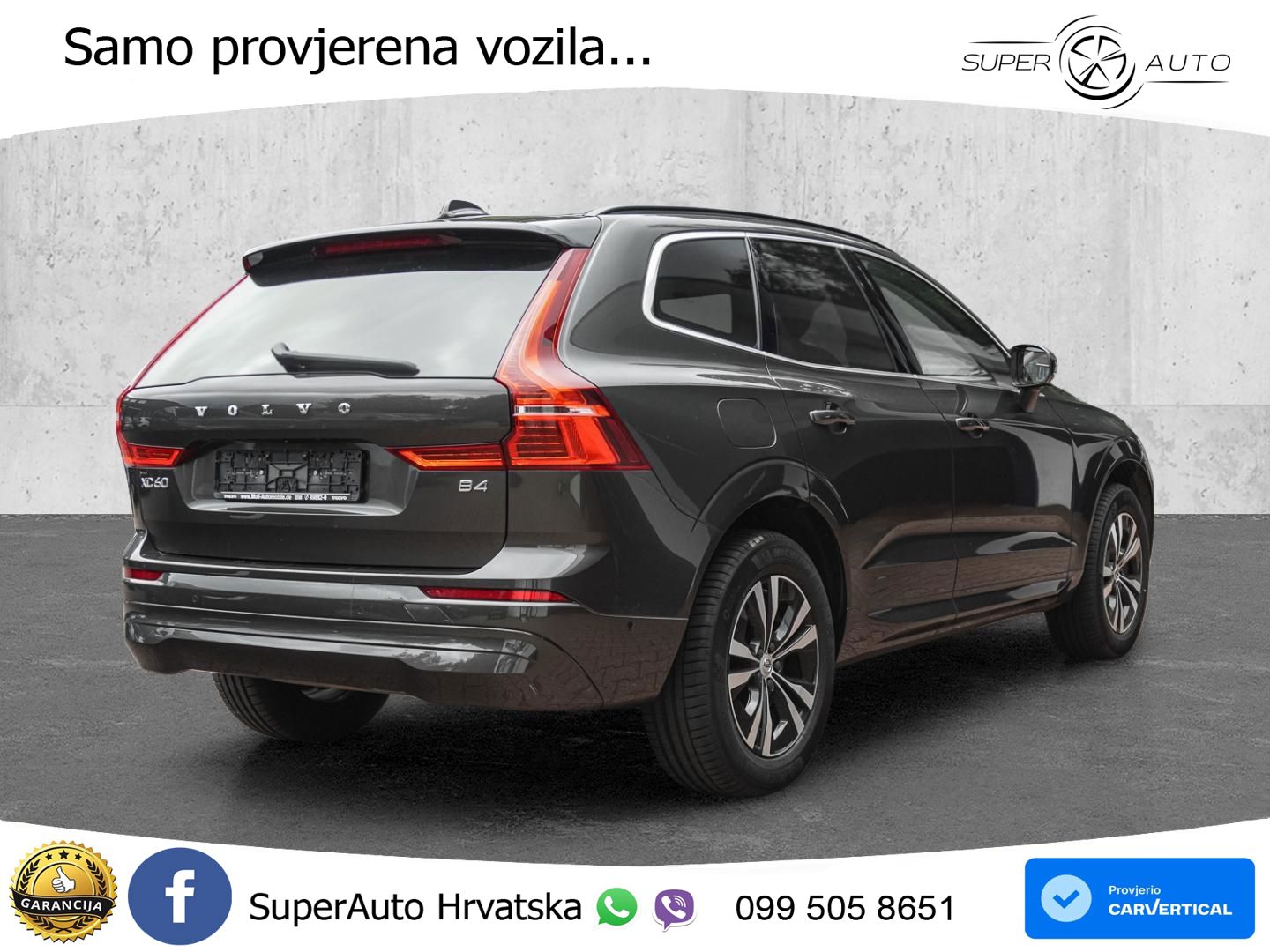 Volvo XC60 B4 Benzin FWD Geartronic LED+GR SJED+ACC