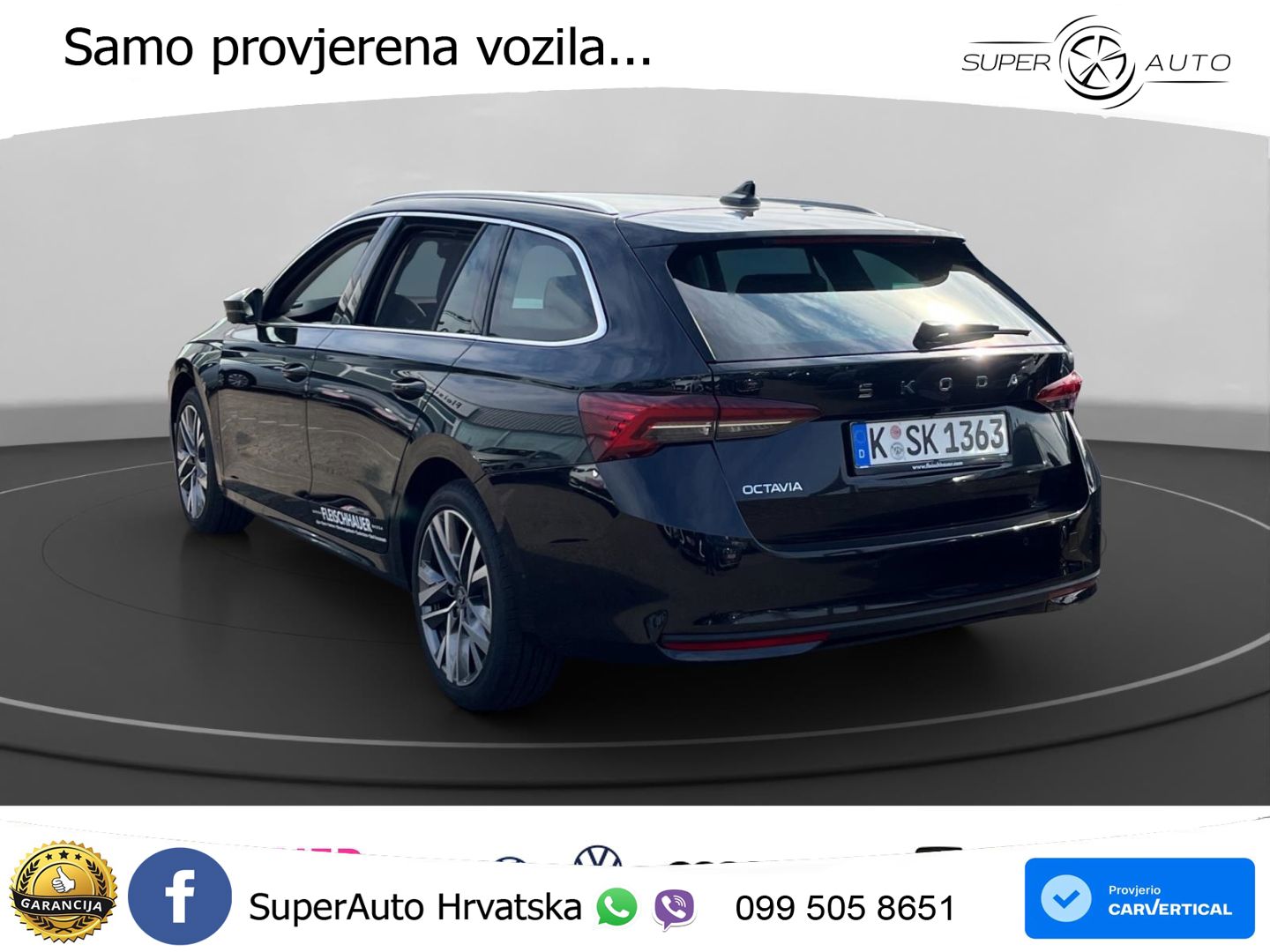 Škoda Octavia Combi 2.0 TDI (150 KS) DSG Selection LED+GR SJED+ACC