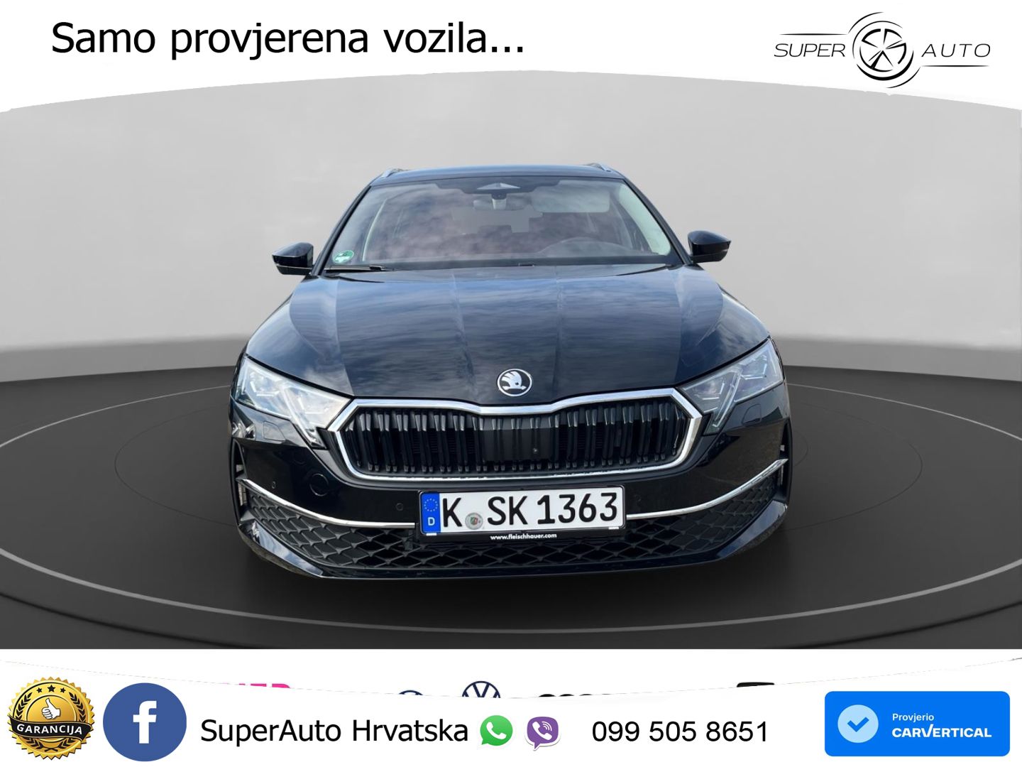 Škoda Octavia Combi 2.0 TDI (150 KS) DSG Selection LED+GR SJED+ACC