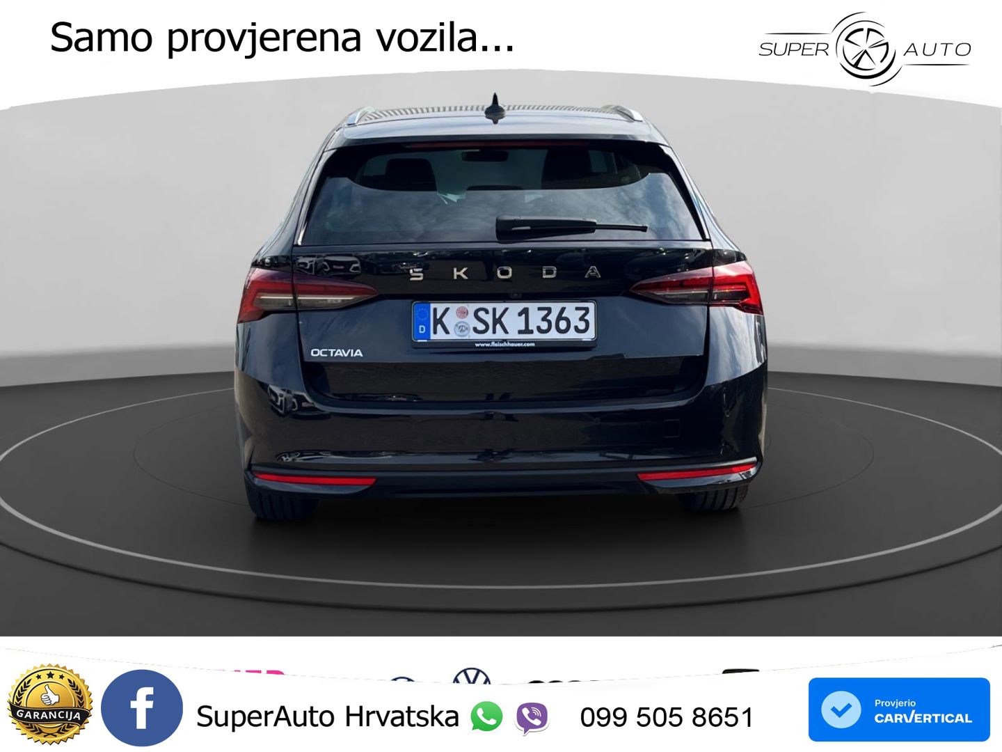 Škoda Octavia Combi 2.0 TDI (150 KS) DSG Selection LED+GR SJED+ACC