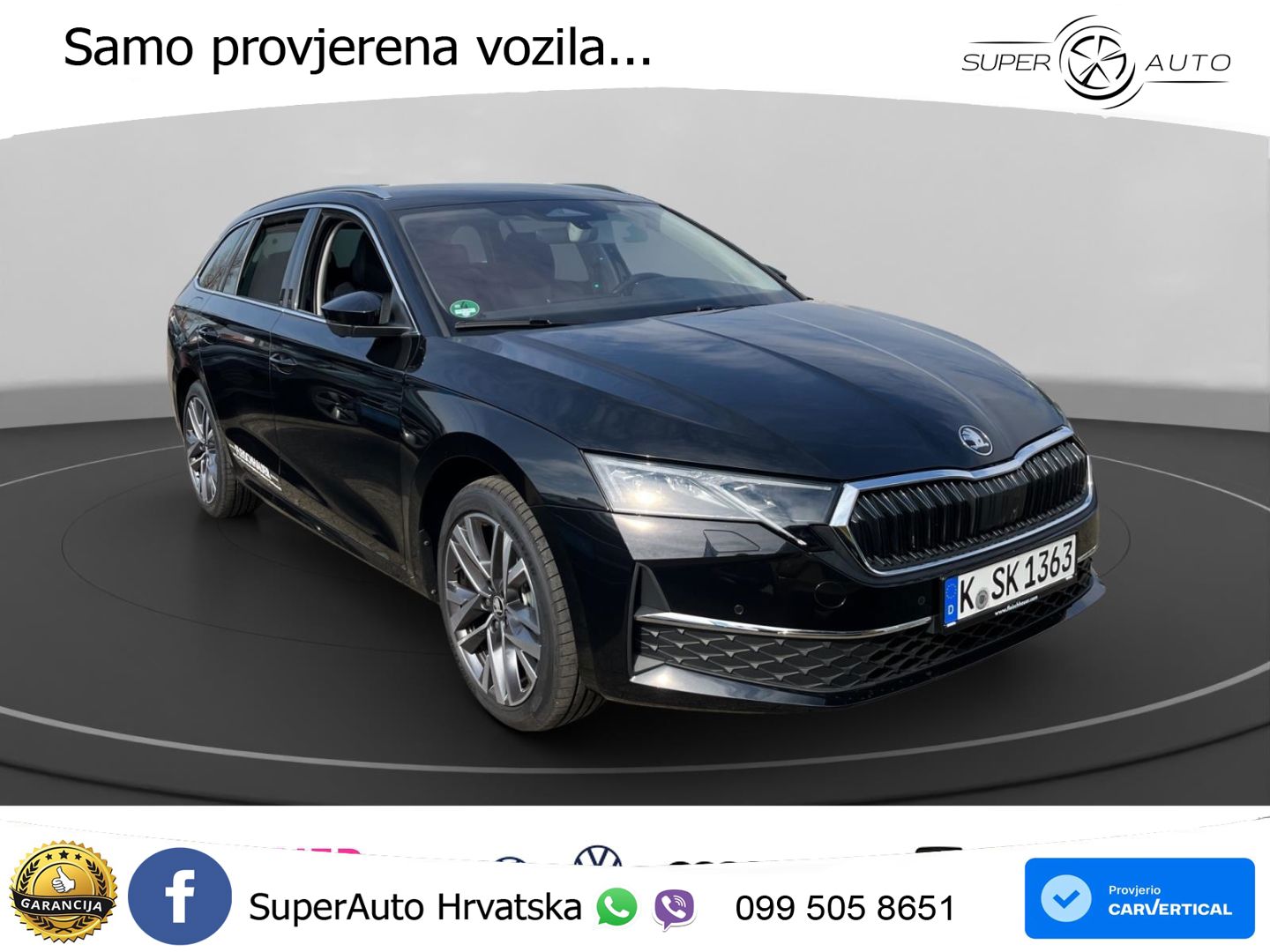 Škoda Octavia Combi 2.0 TDI (150 KS) DSG Selection LED+GR SJED+ACC