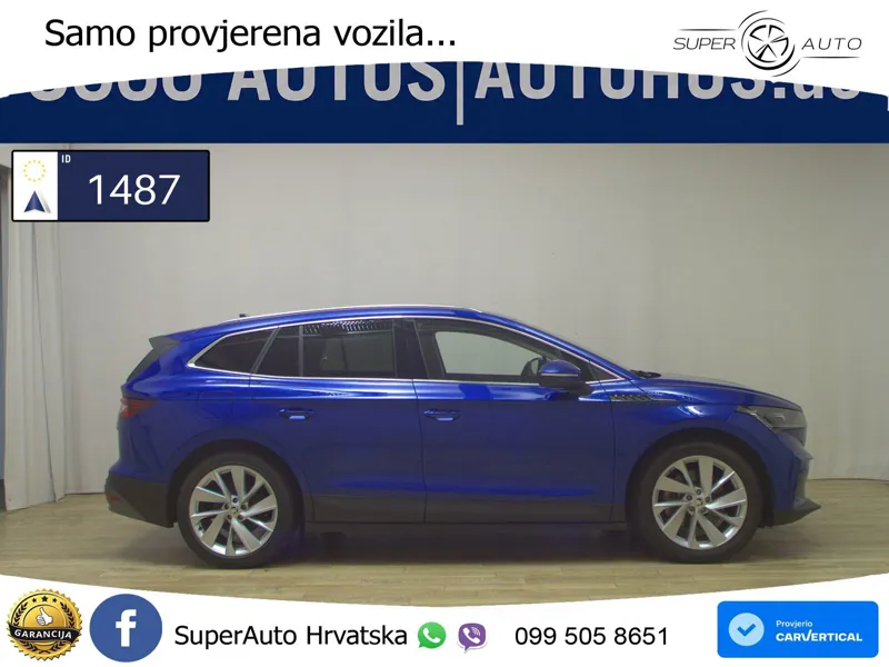 Škoda Enyaq iV 80 82 kWh (204 KS) Suite LED+GR SJED+ACC