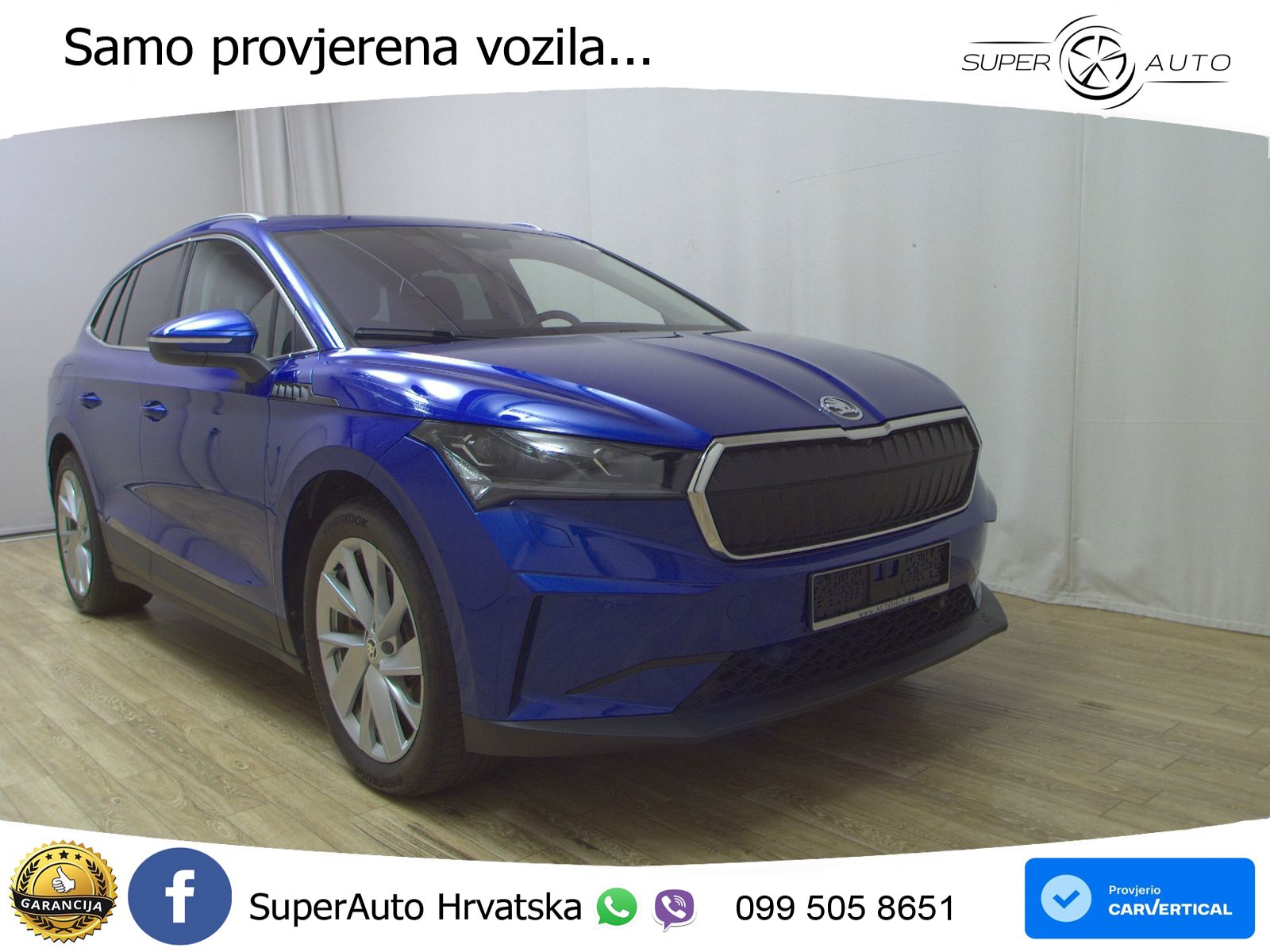 Škoda Enyaq iV 80 82 kWh (204 KS) Suite LED+GR SJED+ACC