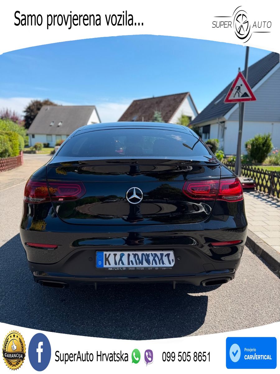 Mercedes GLC Coupe 220d (194 KS) 4MATIC G-TRONIC LED+GR SJED+ACC