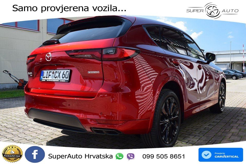 Mazda CX-60 3.3 e-Skyactiv D (254 KS) AWD Automatic MATRIX+GR SJED+KAM