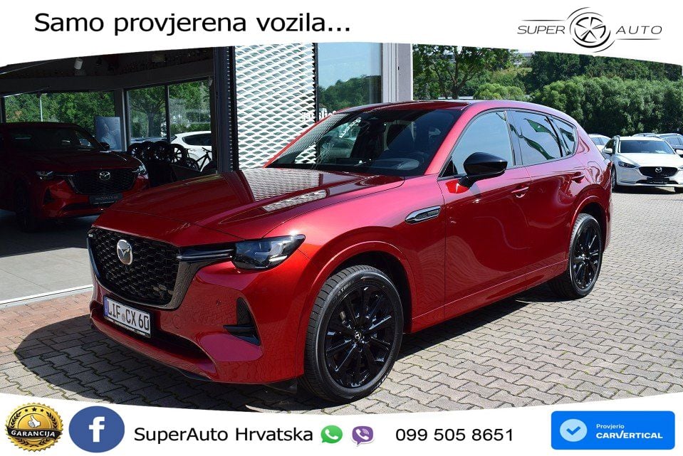 Mazda CX-60 3.3 e-Skyactiv D (254 KS) AWD Automatic MATRIX+GR SJED+KAM
