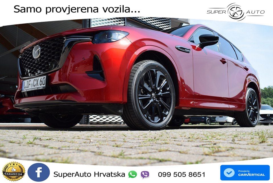 Mazda CX-60 3.3 e-Skyactiv D (254 KS) AWD Automatic MATRIX+GR SJED+KAM