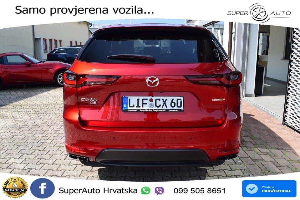 Mazda CX-60 3.3 e-Skyactiv D (254 KS) AWD Automatic MATRIX+GR SJED+KAM