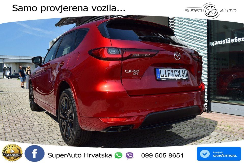 Mazda CX-60 3.3 e-Skyactiv D (254 KS) AWD Automatic MATRIX+GR SJED+KAM