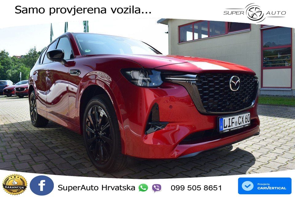 Mazda CX-60 3.3 e-Skyactiv D (254 KS) AWD Automatic MATRIX+GR SJED+KAM