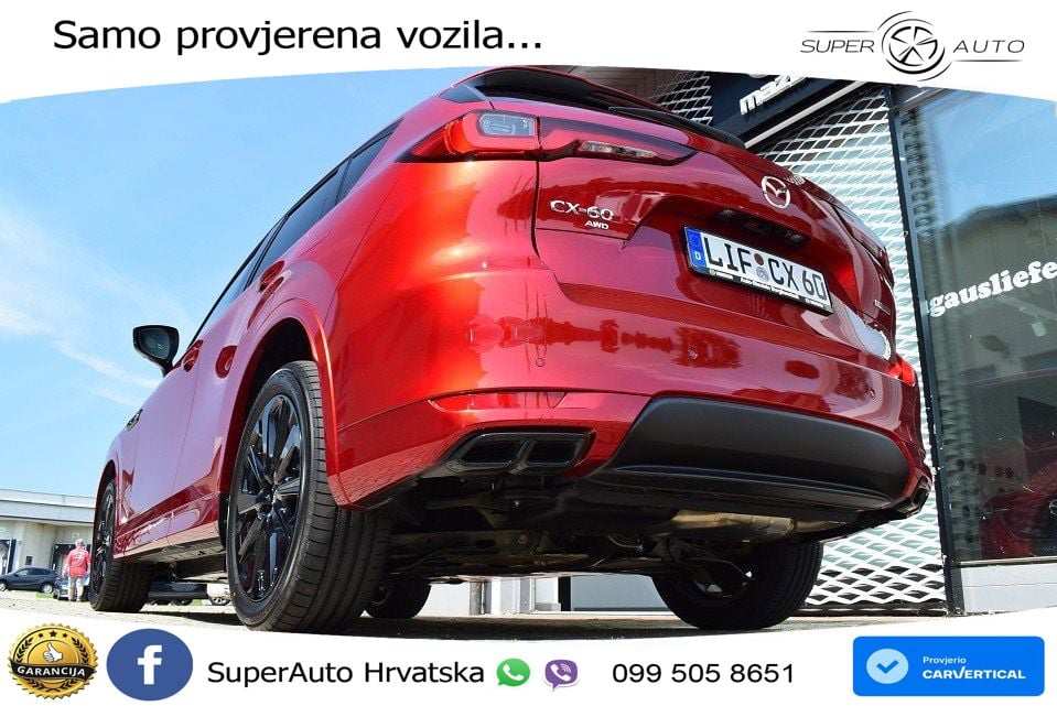 Mazda CX-60 3.3 e-Skyactiv D (254 KS) AWD Automatic MATRIX+GR SJED+KAM