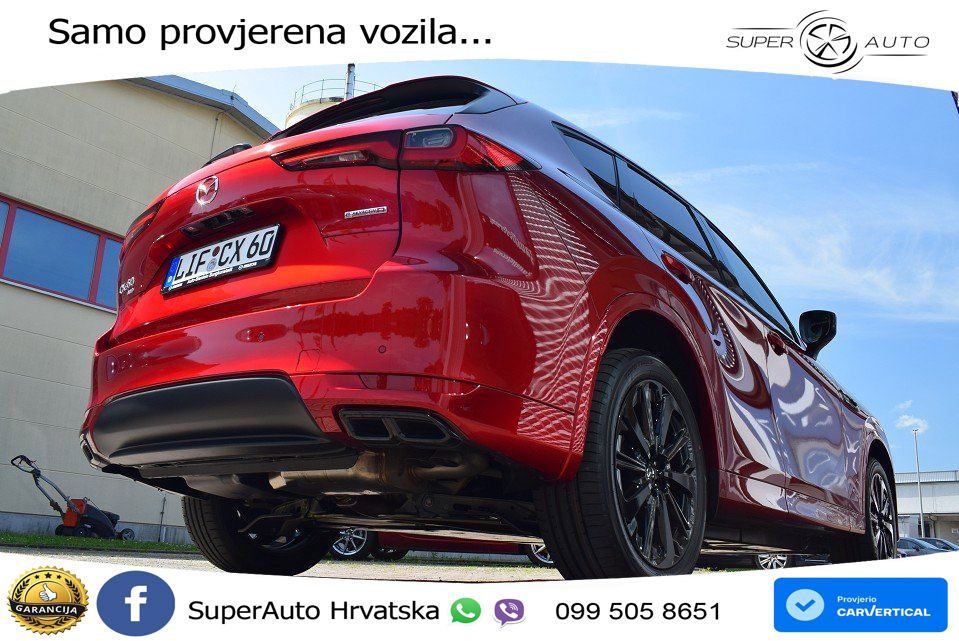 Mazda CX-60 3.3 e-Skyactiv D (254 KS) AWD Automatic MATRIX+GR SJED+KAM