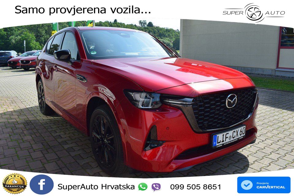 Mazda CX-60 3.3 e-Skyactiv D (254 KS) AWD Automatic MATRIX+GR SJED+KAM