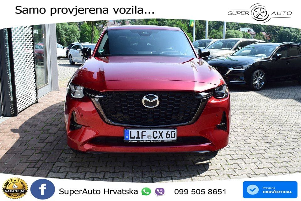 Mazda CX-60 3.3 e-Skyactiv D (254 KS) AWD Automatic MATRIX+GR SJED+KAM