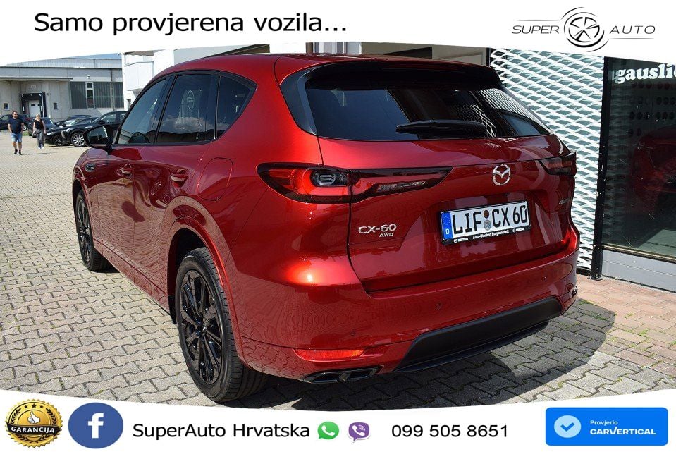 Mazda CX-60 3.3 e-Skyactiv D (254 KS) AWD Automatic MATRIX+GR SJED+KAM