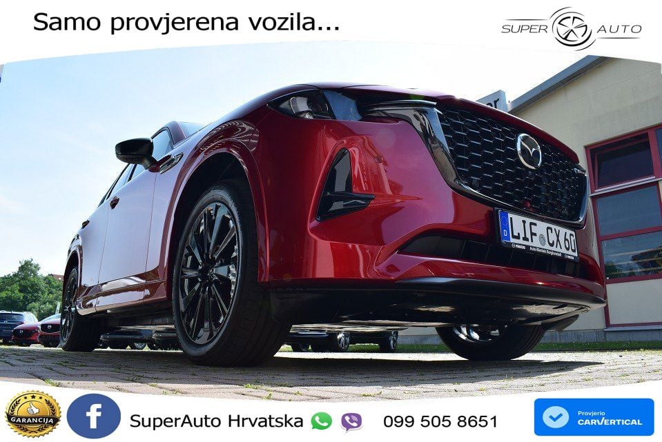 Mazda CX-60 3.3 e-Skyactiv D (254 KS) AWD Automatic MATRIX+GR SJED+KAM