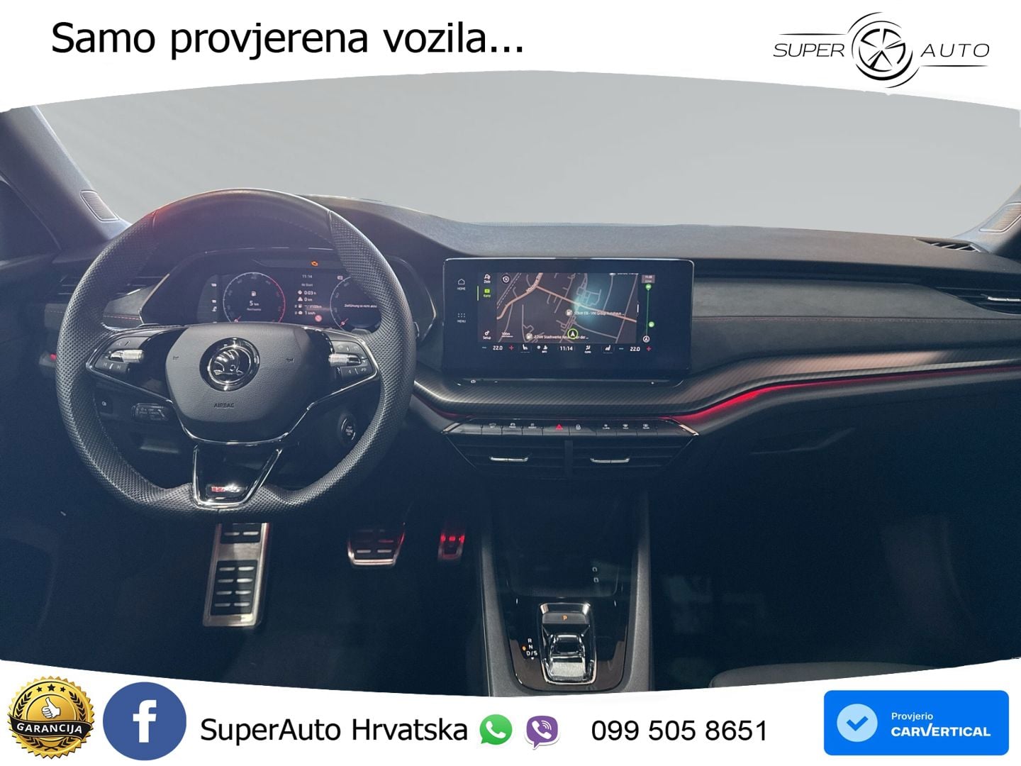 Škoda Octavia Combi RS 2.0 TDI (200 KS) DSG LED+GR SJED+ACC