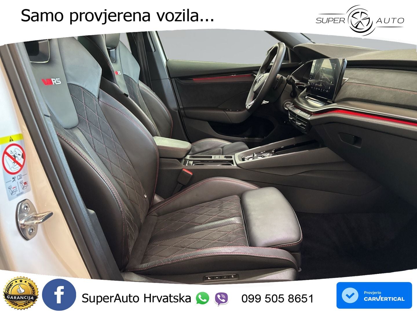 Škoda Octavia Combi RS 2.0 TDI (200 KS) DSG LED+GR SJED+ACC