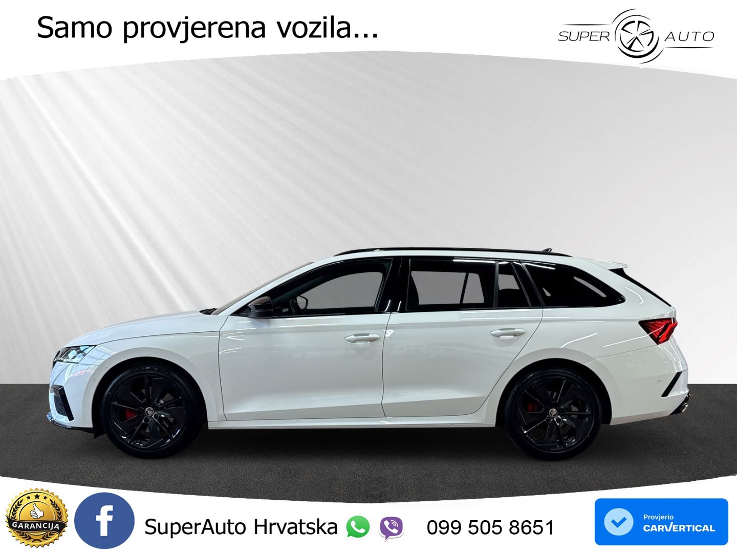 Škoda Octavia Combi RS 2.0 TDI (200 KS) DSG LED+GR SJED+ACC