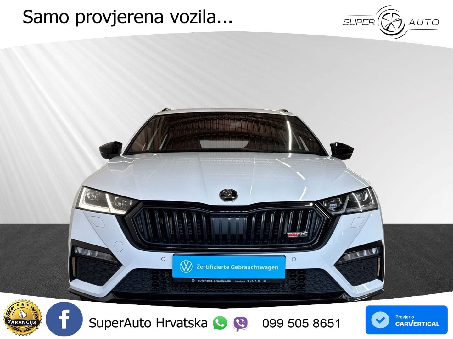 Škoda Octavia Combi RS 2.0 TDI (200 KS) DSG LED+GR SJED+ACC