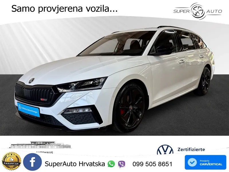 Škoda Octavia Combi RS 2.0 TDI (200 KS) DSG LED+GR SJED+ACC