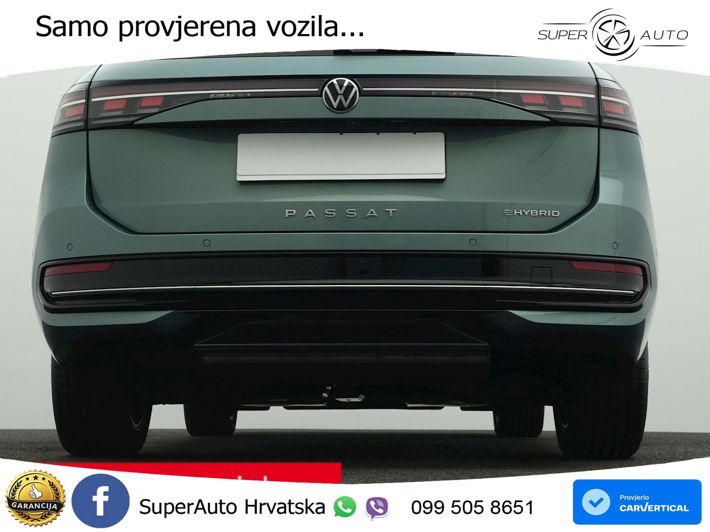 Volkswagen Passat Variant 1.5 TSI (204 KS) eHybrid DSG Elegance LED+GR SJED+ACC