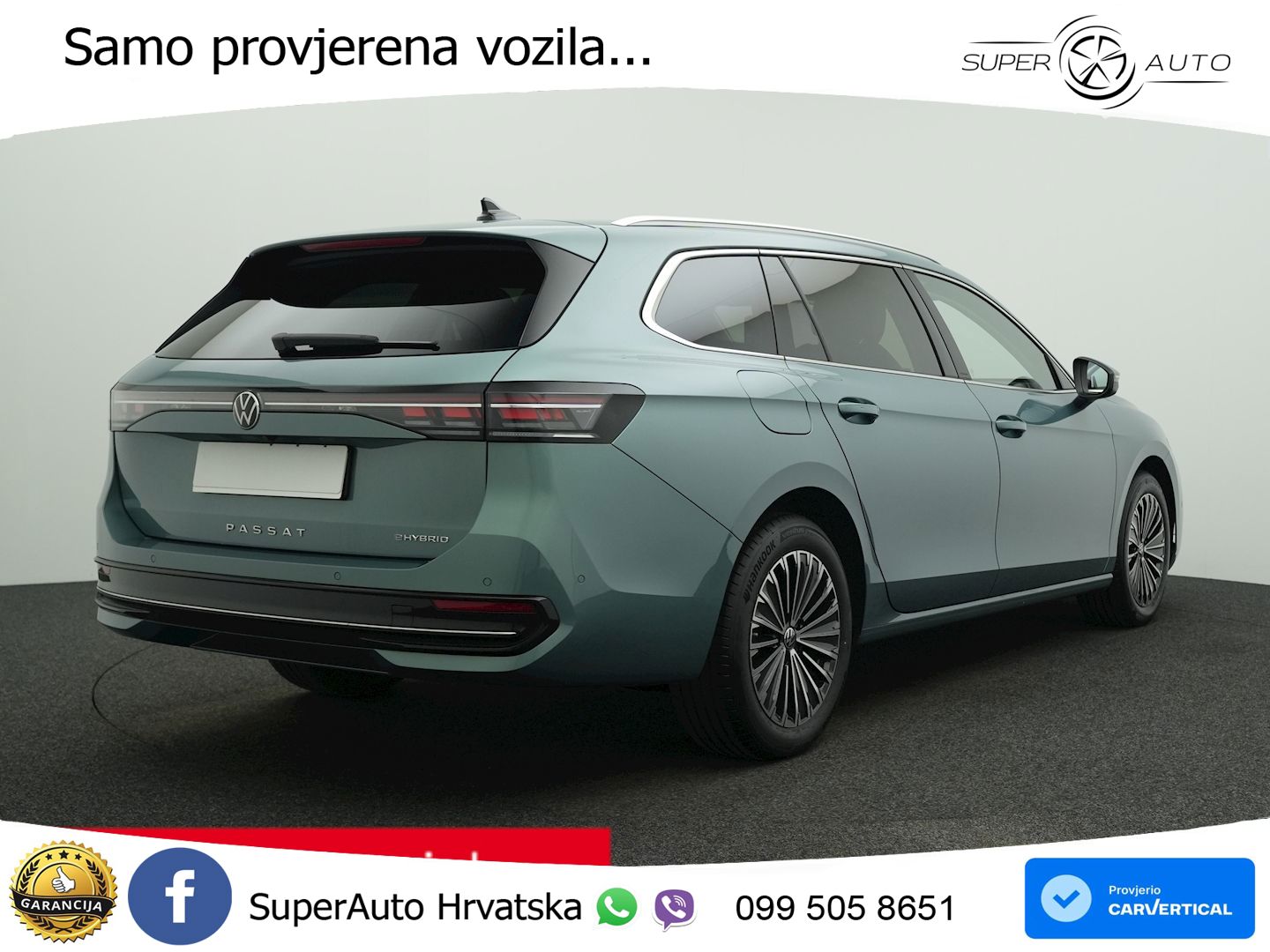 Volkswagen Passat Variant 1.5 TSI (204 KS) eHybrid DSG Elegance LED+GR SJED+ACC