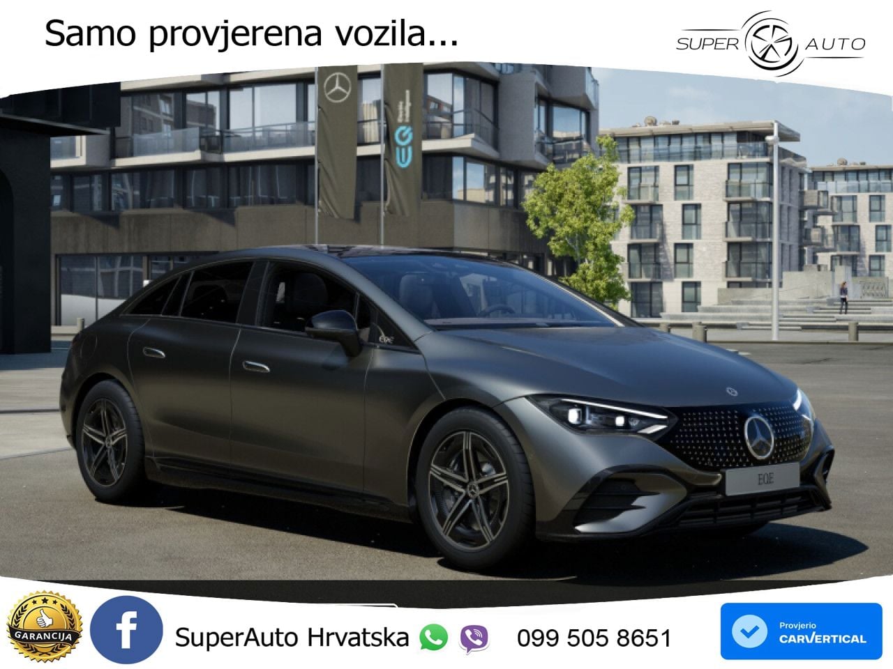 Mercedes EQE 350 100 kWh (320 KS) 4MATIC AMG ACC+HEAD+GR SJED+360+PANO