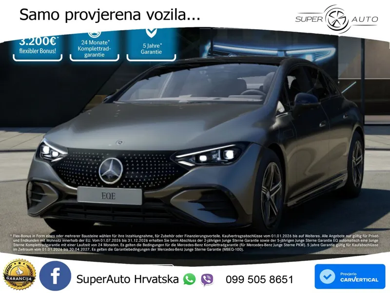 Mercedes EQE 350 100 kWh (320 KS) 4MATIC AMG ACC+HEAD+GR SJED+360+PANO