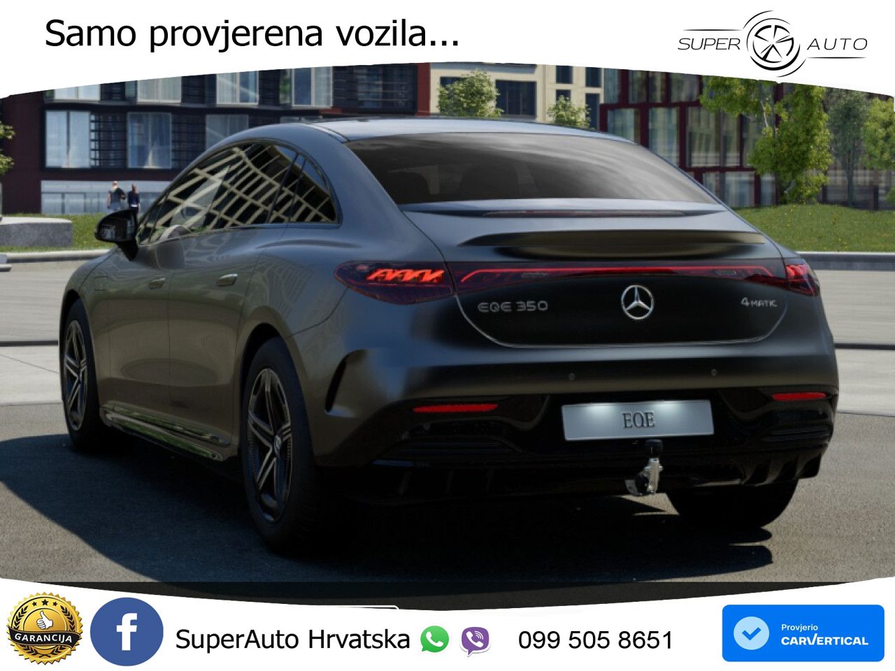 Mercedes EQE 350 100 kWh (320 KS) 4MATIC AMG ACC+HEAD+GR SJED+360+PANO