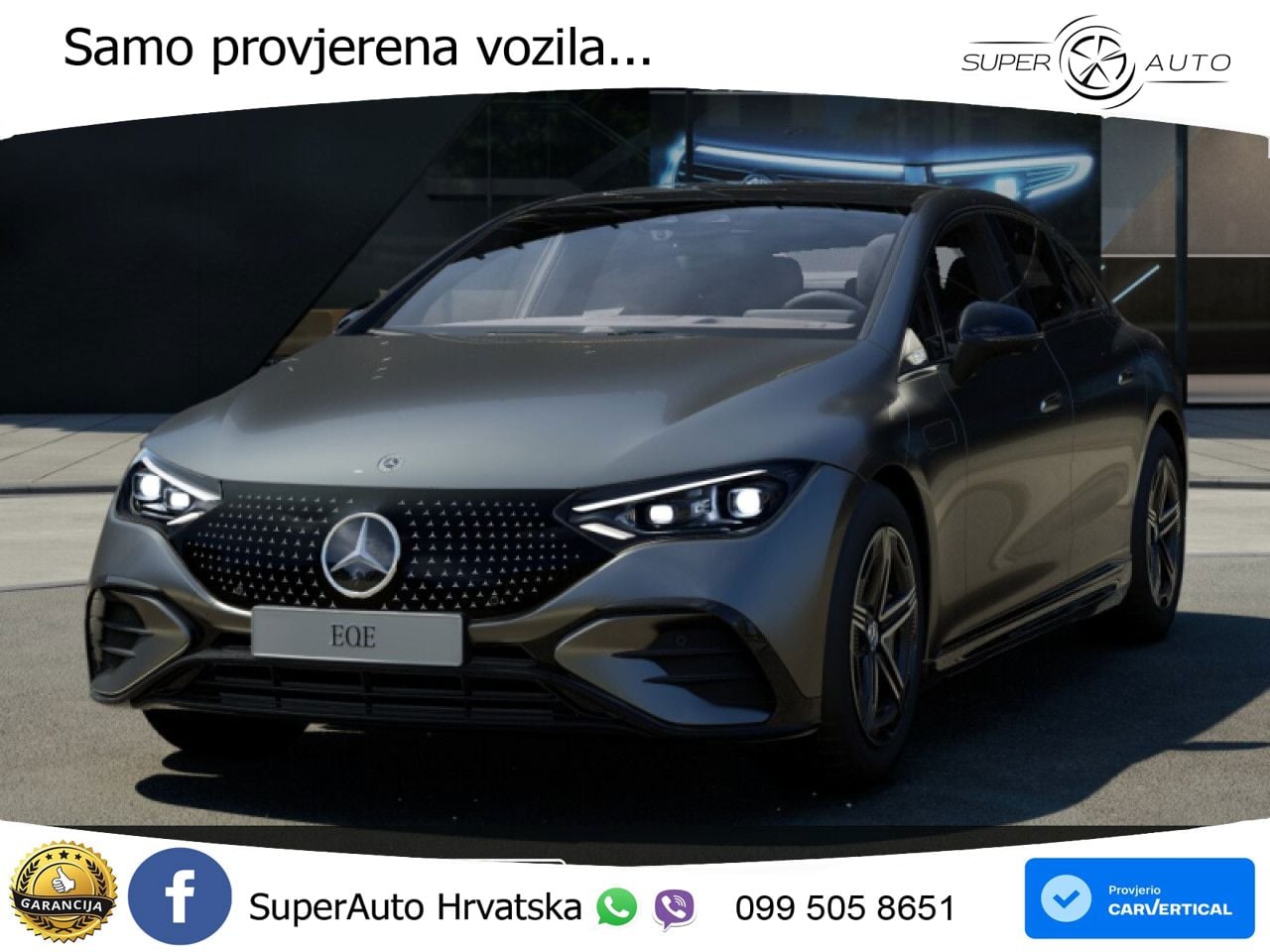 Mercedes EQE 350 100 kWh (320 KS) 4MATIC AMG ACC+HEAD+GR SJED+360+PANO